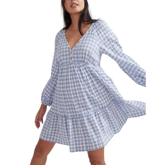 Hatch Dresses & Skirts - Hatch Gingham Multicolor Kelsey Dress Size 1